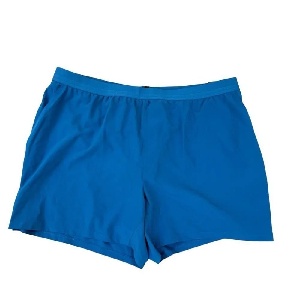 VRST Men's 5” blue tide Accelerate Run Shorts Relaxed Fit Size XXL NWT